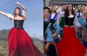 কারিনা কাপুরের পোশাকের সাথে সাদৃশ্য মিলেছে হলিউড ছবি ‘উদারিং হাইটসের’!